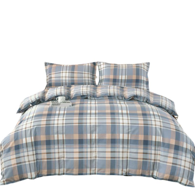 洁丽雅&ldquo;魅力青春&rdquo;全棉床饰套件    单位：（套） 麦饭石 被套：200*230    床单：230*245